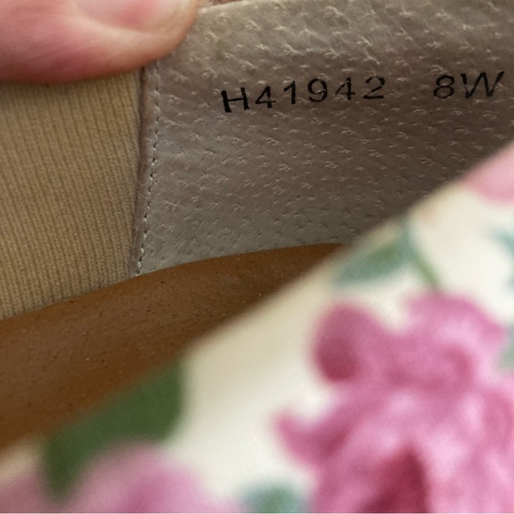 ROS HOMMERSON FLORAL FLATS, SIZE 8W - Picture 6 of 6